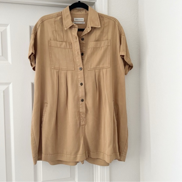 Urban Outfitters Reagan Oversized Utility Romper - Picture 2 of 5